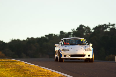 75;22-April-2011;75;Australia;Bathurst;Bathurst-Motor-Festival;Mazda-MX‒5;Mazda-MX5;Mazda-Miata;Michael-Hall;Mt-Panorama;NSW;New-South-Wales;Production-Sports-Cars;Steven-Head;auto;motorsport;racing;super-telephoto