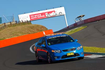 23-April-2011;Australia;Bathurst;Bathurst-Motor-Festival;Ford-Falcon-BA;Mt-Panorama;NSW;New-South-Wales;Safety-Car;auto;marshal;motorsport;officials;racing