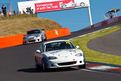 75;23-April-2011;75;Australia;Bathurst;Bathurst-Motor-Festival;Mazda-MX‒5;Mazda-MX5;Mazda-Miata;Michael-Hall;Mt-Panorama;NSW;New-South-Wales;Production-Sports-Cars;Steven-Head;auto;motorsport;racing