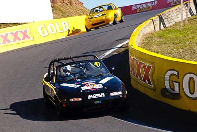 47;23-April-2011;Australia;Bathurst;Bathurst-Motor-Festival;Corey-Stevens;Geoff-Marsh;Mazda-MX‒5;Mazda-MX5;Mazda-Miata;Mt-Panorama;NSW;New-South-Wales;Production-Sports-Cars;auto;motorsport;racing