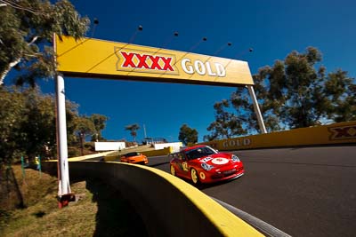 74;23-April-2011;Australia;Bathurst;Bathurst-Motor-Festival;Michael-Goedheer;Mt-Panorama;NSW;New-South-Wales;Paul-Girt;Porsche-996-GT3;Production-Sports-Cars;auto;motorsport;racing;sky;wide-angle