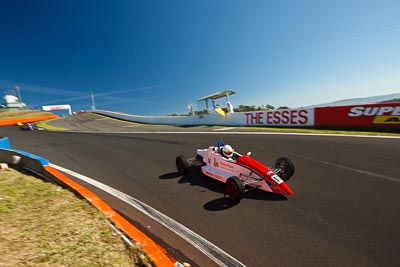 14;14;23-April-2011;Australia;Bathurst;Bathurst-Motor-Festival;Formula-Ford;Mt-Panorama;NSW;New-South-Wales;Open-Wheeler;Spirit-WL11;Steven-Charman;auto;motorsport;racing;sky;wide-angle