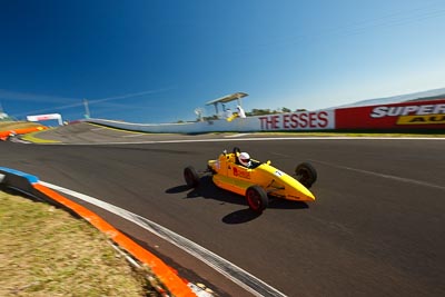 77;23-April-2011;77;Australia;Bathurst;Bathurst-Motor-Festival;Formula-Ford;Michael-Hinrichs;Mt-Panorama;Mygale-SJ04A;NSW;New-South-Wales;Open-Wheeler;auto;motorsport;racing;sky;wide-angle
