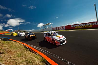 2;2;23-April-2011;Aussie-Racing-Cars;Australia;Bathurst;Bathurst-Motor-Festival;Brad-Ward;Mt-Panorama;NSW;New-South-Wales;auto;clouds;motorsport;racing;sky;wide-angle