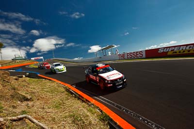 66;23-April-2011;Aussie-Racing-Cars;Australia;Bathurst;Bathurst-Motor-Festival;Mark-Clements;Mt-Panorama;NSW;New-South-Wales;auto;clouds;motorsport;racing;sky;wide-angle