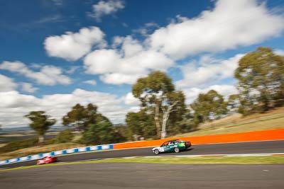 47;23-April-2011;Australia;Bathurst;Bathurst-Motor-Festival;Holden-Commodore-VN;John-Townsend;Mt-Panorama;NSW;New-South-Wales;Saloon-Cars;auto;clouds;motorsport;racing;sky;wide-angle