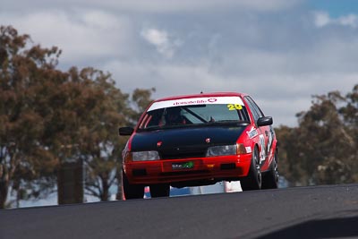 29;23-April-2011;29;Australia;Bathurst;Bathurst-Motor-Festival;Ford-Falcon-EA;Jonathan-Fishburn;Mt-Panorama;NSW;New-South-Wales;Saloon-Cars;auto;clouds;motorsport;racing;sky