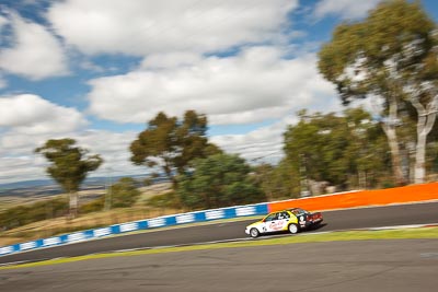 5;23-April-2011;5;Australia;Bathurst;Bathurst-Motor-Festival;Ford-Falcon-EA;Mt-Panorama;NSW;New-South-Wales;Rod-Lloyd;Saloon-Cars;auto;clouds;motorsport;racing;sky;wide-angle