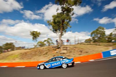 88;23-April-2011;88;Australia;Bathurst;Bathurst-Motor-Festival;Brian-Hne;Ford-Falcon-AU;Mt-Panorama;NSW;New-South-Wales;Saloon-Cars;auto;clouds;motorsport;racing;sky;wide-angle