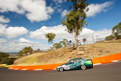 47;23-April-2011;Australia;Bathurst;Bathurst-Motor-Festival;Holden-Commodore-VN;John-Townsend;Mt-Panorama;NSW;New-South-Wales;Saloon-Cars;auto;clouds;motorsport;racing;sky;wide-angle