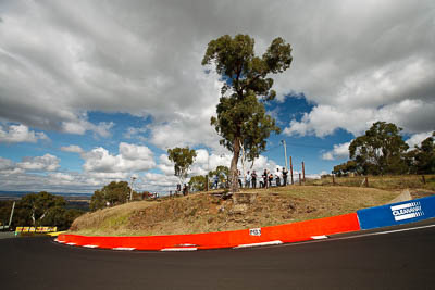 23-April-2011;Australia;Bathurst;Bathurst-Motor-Festival;Commodore-Cup;Mt-Panorama;NSW;New-South-Wales;The-Esses;atmosphere;auto;circuit;clouds;fence;motorsport;racing;scenery;sky;wide-angle