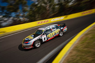 8;23-April-2011;8;Australia;Bathurst;Bathurst-Motor-Festival;Commodore-Cup;Garry-Mennell;Holden-Commodore-VS;Mt-Panorama;NSW;New-South-Wales;Steve-Briffa;auto;motorsport;racing;wide-angle