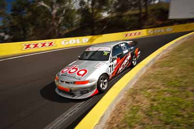 71;23-April-2011;71;Australia;Bathurst;Bathurst-Motor-Festival;Commodore-Cup;Gerrard-McLeod;Holden-Commodore-VS;Marcus-Zukanovic;Mt-Panorama;NSW;New-South-Wales;auto;motorsport;racing;wide-angle