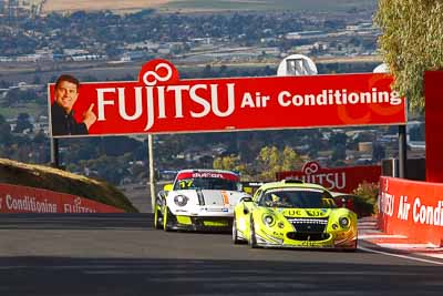 17;77;17;23-April-2011;77;Angelo-Lazaris;Arthur-Magaitis;Australia;Bathurst;Bathurst-Motor-Festival;Lotus-Elise-HPE;Mt-Panorama;NSW;New-South-Wales;Porsche-997-GT3-Cup;Production-Sports-Cars;Ray-Angus;auto;motorsport;racing