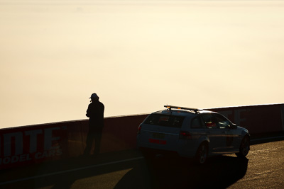 24-April-2011;Australia;BH95CG;Bathurst;Bathurst-Motor-Festival;Course-Car;Holden-Commodore-VE-Sportwagon;Mt-Panorama;NSW;New-South-Wales;atmosphere;auto;marshal;motorsport;officials;racing