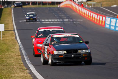 23;1984-Toyota-Sprinter-AE86;23;24-April-2011;Adam-Hocker;Australia;Bathurst;Bathurst-Motor-Festival;Mt-Panorama;NSW;NSW-Road-Racing-Club;New-South-Wales;Regularity;auto;motorsport;racing;super-telephoto