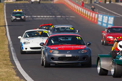11;11;24-April-2011;Australia;Bathurst;Bathurst-Motor-Festival;Chris-Gough;Ken-James;Mazda-MX‒5;Mazda-MX5;Mazda-Miata;Mt-Panorama;NSW;New-South-Wales;Production-Sports-Cars;auto;motorsport;racing;super-telephoto