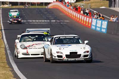 135;24-April-2011;Australia;Bathurst;Bathurst-Motor-Festival;Mazda-RX‒7;Mazda-RX7;Mt-Panorama;NSW;New-South-Wales;Production-Sports-Cars;Ric-Shaw;auto;motorsport;racing;super-telephoto