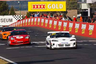 117;24-April-2011;Australia;Bathurst;Bathurst-Motor-Festival;Calum-Ballinger;Darren-Berry;Dodge-Viper-GTS;Mt-Panorama;NSW;New-South-Wales;Production-Sports-Cars;auto;motorsport;racing;super-telephoto