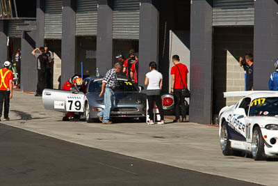 79;24-April-2011;Australia;Bathurst;Bathurst-Motor-Festival;Mitsubishi-FTO;Mt-Panorama;NSW;New-South-Wales;Production-Sports-Cars;Shane-Domaschenz;atmosphere;auto;motorsport;pitlane;racing