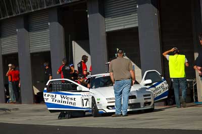 174;24-April-2011;Australia;Bathurst;Bathurst-Motor-Festival;Brad-Shiels;Mazda-RX‒7;Mazda-RX7;Mt-Panorama;NSW;New-South-Wales;Production-Sports-Cars;Steven-Shiels;atmosphere;auto;motorsport;pitlane;racing