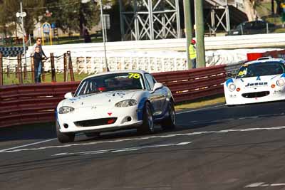 75;24-April-2011;75;Australia;Bathurst;Bathurst-Motor-Festival;Mazda-MX‒5;Mazda-MX5;Mazda-Miata;Michael-Hall;Mt-Panorama;NSW;New-South-Wales;Production-Sports-Cars;Steven-Head;auto;motorsport;racing