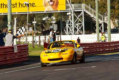 66;24-April-2011;Australia;Bathurst;Bathurst-Motor-Festival;Cameron-Hein;Mazda-MX‒5;Mazda-MX5;Mazda-Miata;Mt-Panorama;NSW;New-South-Wales;Paul-Chapman;Production-Sports-Cars;auto;motorsport;racing