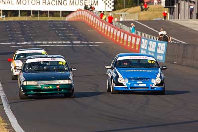 47;88;24-April-2011;88;Australia;Bathurst;Bathurst-Motor-Festival;Brian-Hne;Ford-Falcon-AU;Holden-Commodore-VN;John-Townsend;Mt-Panorama;NSW;New-South-Wales;Saloon-Cars;auto;motorsport;racing;super-telephoto