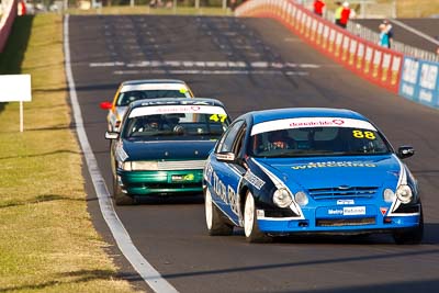 88;24-April-2011;88;Australia;Bathurst;Bathurst-Motor-Festival;Brian-Hne;Ford-Falcon-AU;Mt-Panorama;NSW;New-South-Wales;Saloon-Cars;auto;motorsport;racing;super-telephoto