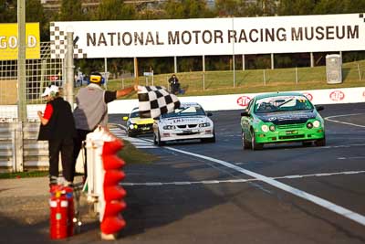 17;17;24-April-2011;Australia;Bathurst;Bathurst-Motor-Festival;Ford-Falcon-AU;Matthew-Lovell;Mt-Panorama;NSW;New-South-Wales;Saloon-Cars;auto;motorsport;race-finish;racing