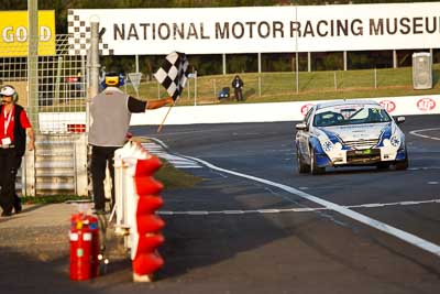 27;24-April-2011;27;Australia;Bathurst;Bathurst-Motor-Festival;Ford-Falcon-AU;Luke-Westall;Mt-Panorama;NSW;New-South-Wales;Saloon-Cars;auto;motorsport;race-finish;racing