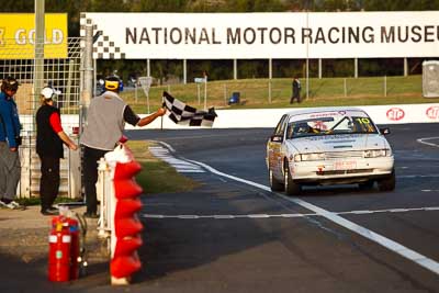 10;10;24-April-2011;Australia;Bathurst;Bathurst-Motor-Festival;Holden-Commodore-VN;Mt-Panorama;NSW;New-South-Wales;Saloon-Cars;Tony-McKenzie;auto;motorsport;race-finish;racing