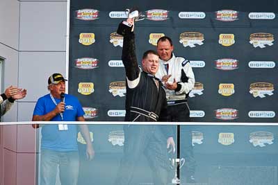 24-April-2011;Australia;Bathurst;Bathurst-Motor-Festival;Mt-Panorama;NSW;New-South-Wales;Saloon-Cars;Shawn-Jamieson;auto;celebration;motorsport;podium;racing