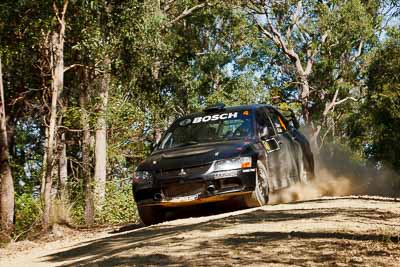 19;11-May-2011;19;ARC;Activ-RallySport;Australia;Australian-Rally-Championship;IROQ;Imbil;International-Rally-Of-Queensland;Justin-Dowel;Matt-Lee;Mitsubishi-Lancer-Evolution-IX;QLD;Queensland;Sunshine-Coast;auto;motorsport;racing;telephoto;testing