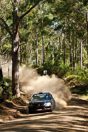 19;11-May-2011;19;ARC;Activ-RallySport;Australia;Australian-Rally-Championship;IROQ;Imbil;International-Rally-Of-Queensland;Justin-Dowel;Matt-Lee;Mitsubishi-Lancer-Evolution-IX;QLD;Queensland;Sunshine-Coast;auto;motorsport;racing;telephoto;testing