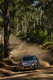 16;11-May-2011;16;APRC;Akira-Bamba;Asia-Pacific-Rally-Championship;Australia;IROQ;Imbil;International-Rally-Of-Queensland;Proton-Cusco-Rally-Team;Proton-Satria-Neo;QLD;Queensland;Sunshine-Coast;Takahiro-Yasui;auto;motorsport;racing;telephoto;testing