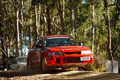 40;11-May-2011;40;Australia;Australian-Junior-Challenge;IROQ;Imbil;International-Rally-Of-Queensland;Luke-Page;Mitsubishi-Lancer-Evolution-IV;QLD;Queensland;Sunshine-Coast;Tiffany-Baker‒Schaefer;auto;motorsport;racing;telephoto;testing