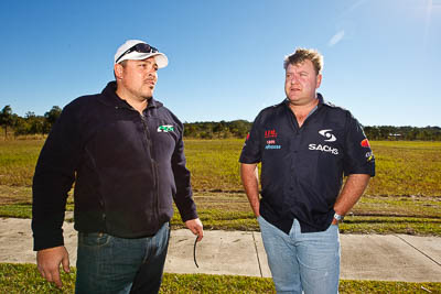 13-May-2011;ARC;Australia;Australian-Rally-Championship;Caloundra;IROQ;International-Rally-Of-Queensland;QLD;Queensland;Sachs-Rally-Team;Steven-Shepheard;Sunshine-Coast;Warren-Phillip‒Clarke;auto;motorsport;portrait;racing;shakedown;wide-angle