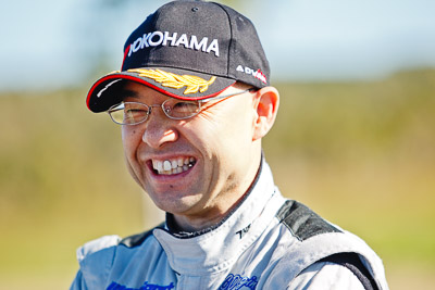 13-May-2011;APRC;Asia-Pacific-Rally-Championship;Atsushi-Masumura;Australia;Caloundra;IROQ;International-Rally-Of-Queensland;QLD;Queensland;Sunshine-Coast;auto;motorsport;portrait;racing;shakedown;telephoto