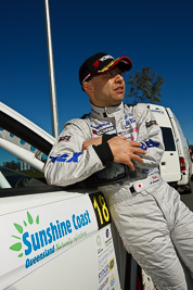 13-May-2011;APRC;Asia-Pacific-Rally-Championship;Atsushi-Masumura;Australia;Caloundra;IROQ;International-Rally-Of-Queensland;QLD;Queensland;Sunshine-Coast;auto;motorsport;portrait;racing;shakedown;wide-angle