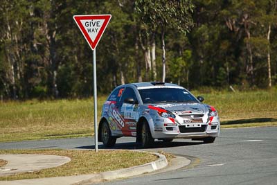 15;13-May-2011;APRC;Asia-Pacific-Rally-Championship;Australia;Caloundra;IROQ;International-Rally-Of-Queensland;Karamjit-Singh;Proton-Cusco-Rally-Team;Proton-Satria-Neo;QLD;Queensland;Sunshine-Coast;Vivek-Ponnusamy;auto;motorsport;racing;shakedown;telephoto