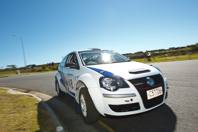 48;13-May-2011;48;Australia;Caloundra;Gerard-McConkey;IROQ;International-Rally-Of-Queensland;Marius-Swart;QLD;QRC;Queensland;Queensland-Rally-Championship;Sunshine-Coast;VW-Polo-S2000;auto;motorsport;racing;shakedown;sky;wide-angle