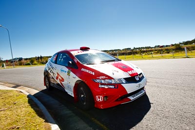 23;13-May-2011;23;ARC;Australia;Australian-Rally-Championship;Caloundra;Eli-Evans;Glen-Weston;Honda-Civic-Type-R;IROQ;International-Rally-Of-Queensland;QLD;Queensland;Sunshine-Coast;auto;motorsport;racing;shakedown;sky;wide-angle