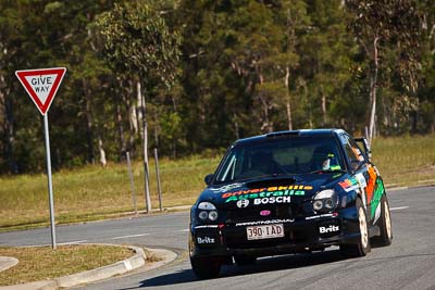 30;13-May-2011;30;ARC;Australia;Australian-Rally-Championship;Caloundra;DSA-Motorsport;IROQ;International-Rally-Of-Queensland;Mark-Butcher;QLD;Queensland;Subaru-Impreza-WRX;Sunshine-Coast;Warren-Phillip‒Clarke;auto;motorsport;racing;shakedown;telephoto