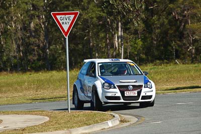 48;13-May-2011;48;Australia;Caloundra;Gerard-McConkey;IROQ;International-Rally-Of-Queensland;Marius-Swart;QLD;QRC;Queensland;Queensland-Rally-Championship;Sunshine-Coast;VW-Polo-S2000;auto;motorsport;racing;shakedown;telephoto