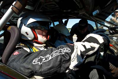 13-May-2011;ARC;Australia;Australian-Rally-Championship;Caloundra;IROQ;International-Rally-Of-Queensland;Justin-Dowel;QLD;Queensland;Sunshine-Coast;auto;motorsport;portrait;racing;shakedown;wide-angle