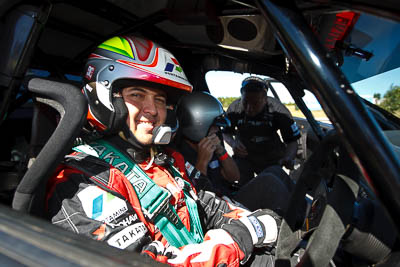 13-May-2011;APRC;Asia-Pacific-Rally-Championship;Australia;Caloundra;IROQ;International-Rally-Of-Queensland;QLD;Queensland;Rifat-Sungkar;Sunshine-Coast;auto;motorsport;portrait;racing;shakedown;wide-angle