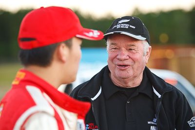 13-May-2011;APRC;Asia-Pacific-Rally-Championship;Australia;Brian-Green;Caloundra;IROQ;International-Rally-Of-Queensland;QLD;Queensland;Sunshine-Coast;auto;motorsport;portrait;racing;telephoto;twilight