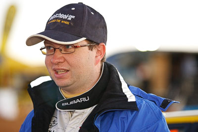 13-May-2011;ARC;Australia;Australian-Rally-Championship;Ben-Atkinson;Caloundra;IROQ;International-Rally-Of-Queensland;QLD;Queensland;Sunshine-Coast;auto;motorsport;portrait;racing;telephoto;twilight