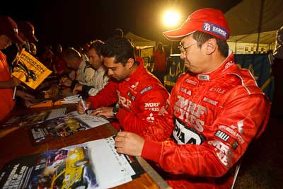 13-May-2011;APRC;Asia-Pacific-Rally-Championship;Australia;Caloundra;IROQ;International-Rally-Of-Queensland;Katsu-Taguchi;QLD;Queensland;Sunshine-Coast;auto;motorsport;night;portrait;racing;wide-angle